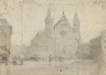 View of the Ridderzaal at the Binnenhof