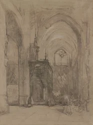 View of the Choir Screen of St. John