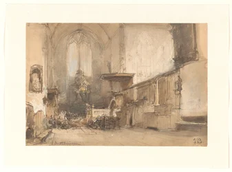 Interior of the Church at Oosthuizen