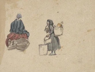 Two Studies of Fisherwomen