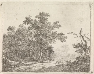 Landscape with Oak and Cattle