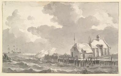 An Estuary in a Storm