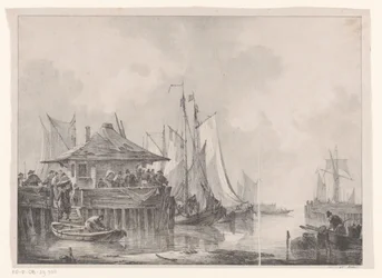Bustle in a Harbor
