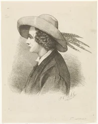 Portrait of Martinus Antonius Kuytenbrouwer in Profile