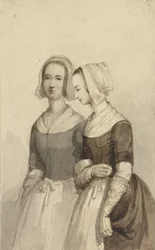Two Orphan Girls (?)