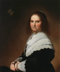 Portrait of Anna van Schoonhoven, 1645