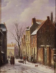Winter Street Scene