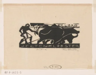 Ex Libris of J.F.E. ten Klooster