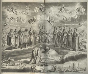 Firmamentum Sobiescianumsive Uranographia Frontispiece