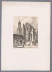 View of the Dom Church and Dom Tower in Utrecht