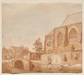 A View of the Nieuwe Kerk, Delft