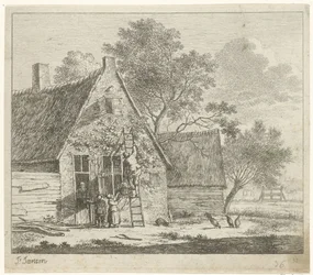 Farm with Yard (October) (The Twelve Months)