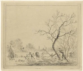 Winter Landscape with Skaters (series title)