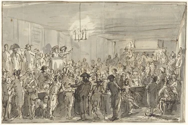A Revolutionary Meeting in Delft in 1795