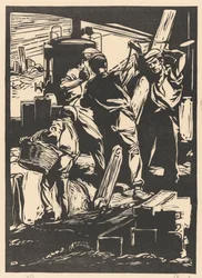 Four Dike Workers