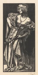 Woman with Lute