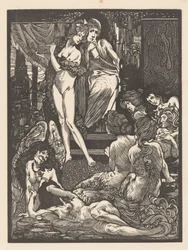Nine Fantastic Female Figures