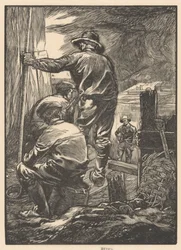 Four Workers by the Water