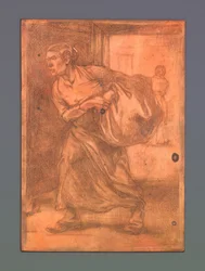 Woman Carrying a Bale
