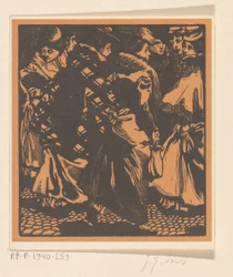 Seven Women on the Street