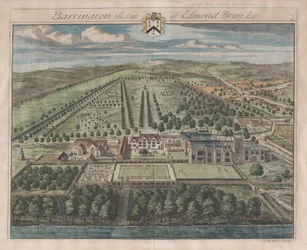 Barrington, The Seat of Edmond Bray, Esq., [1712] reissued 1768