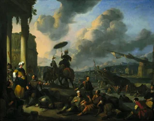 Harbour on the Mediterranean
