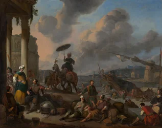 Harbour on the Mediterranean