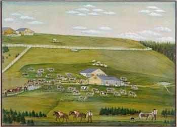 Arrival at the Pasture