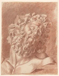 Academy Study of the Head of Laocoön