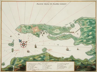 Map of Puerto Rico