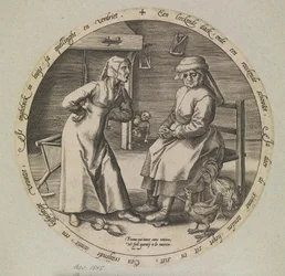 The Scolding Woman and the Cackling Hen