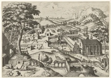 Landscape with Saint Jerome (series title: Landscapes with Christian Stories)