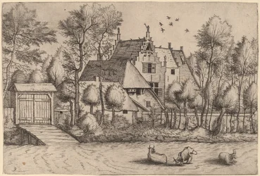 Country House with a Ditch