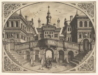Plate from Scenographiae