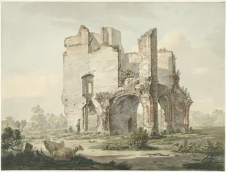 The Ruins of the Abbey of Rijnsburg