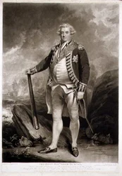 Portrait of Adam, Viscount Duncan, Admiral of the Blue Squadron, engraved by James Ward