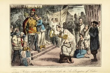 King Edward III of England after the Siege of Calais in 1347