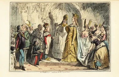 King Henry VI of England married to Margaret of Anjou at Titchfield Abbey, 23 April 1445