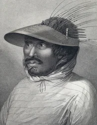 Portrait of a man from Oonalashka
