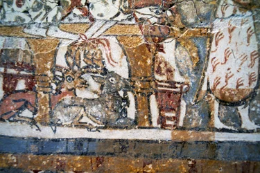 Haghia Triada Sarcophagus, Crete, Greece, Minoan Civilization