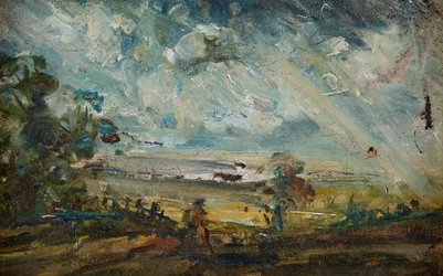 Plein Air Sketch of a Bay