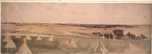 Battlefield of Crecy, 26 August, 1346