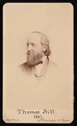Portrait of Thomas Hill 1818-1891, 1867