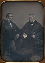 Two Elderly Men Conversing