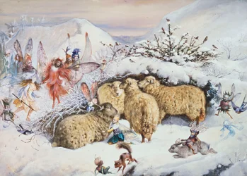 Fairies in the Snow