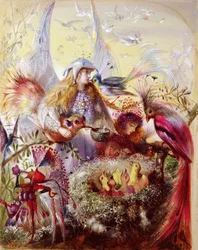 Fairies with Birds