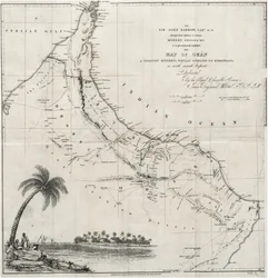 Map of Oman