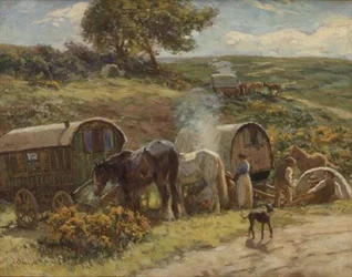 A Gypsy Encampment