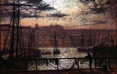 Whitby Harbour from Station Quay