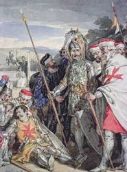 The Death of Sir Brian de Bois-Guilbert